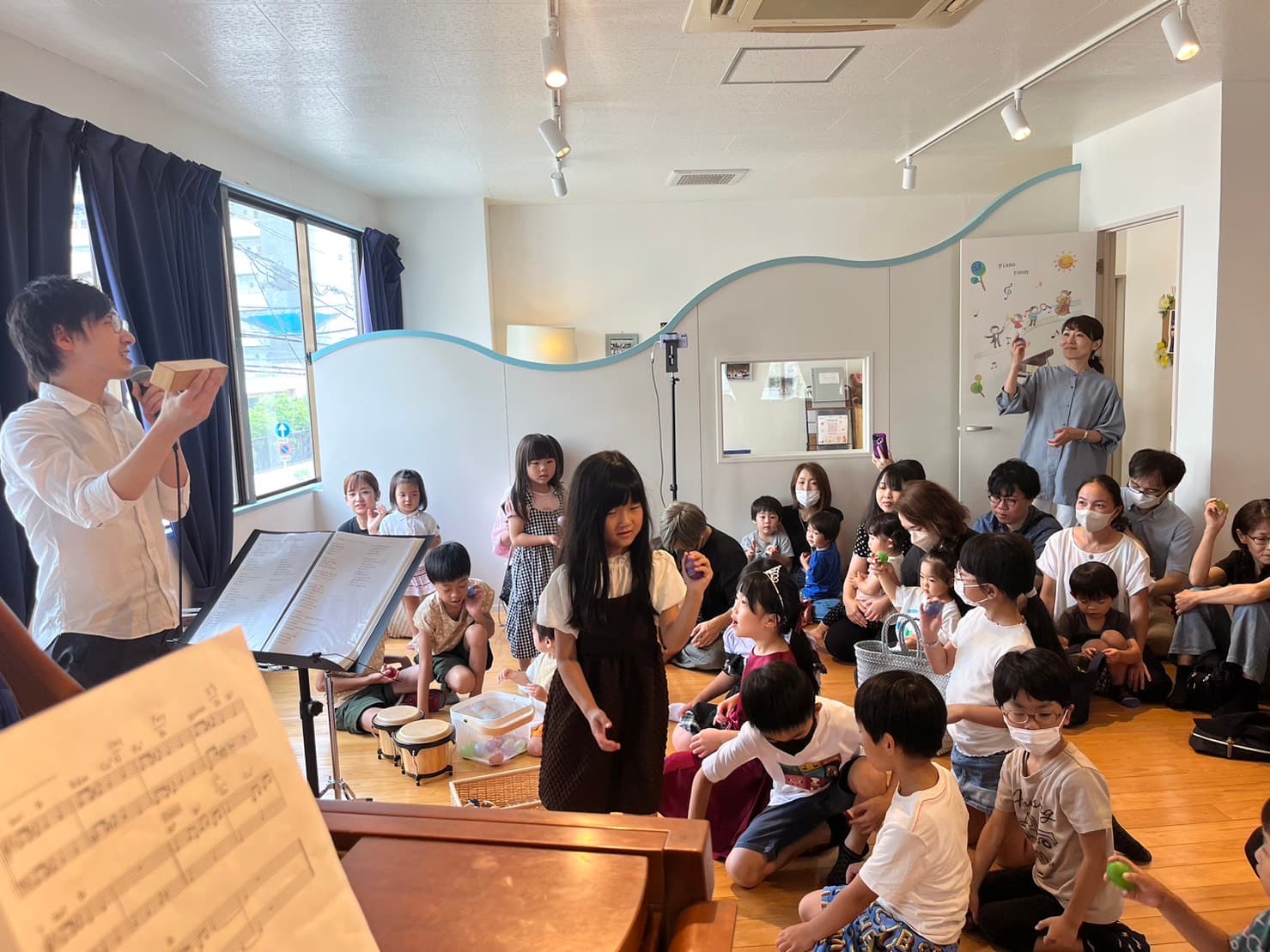 子ども向けワークショップの様子